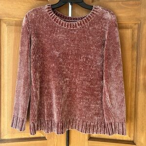 Orvis Velvet Knit Sweater - Mauve